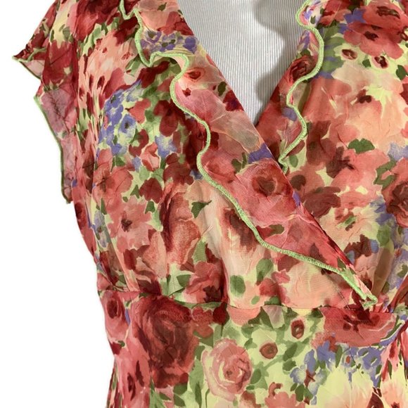 CDC Caren Desiree Company Maxi Dress Fit & Flare - Picture 3 of 8